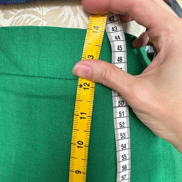 NWT Rachel Zoe Set!! GREEN! Linen, Stretchy, so cute! - Picture 14 of 15